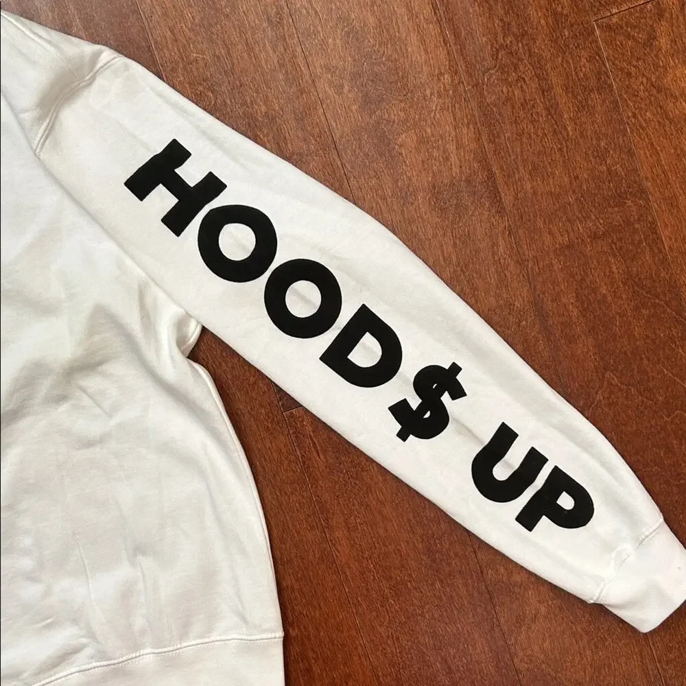 Hoods Up Free Your Mind Graphic Men's Crewneck Sweatshirt, Size Small, NWOT